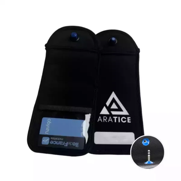 Pochette anti ondes Araphone Blocker pour les la mise en pause des téléphones dans les collèges et lycées